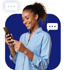 Client using QR code to book sessions, access services, and save contact details through Krofile. 